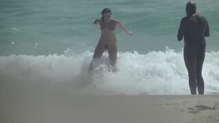 My Caribbean Nude Beach Vacation! Beach Voyeurs Will Enjoy This! With Helena Price