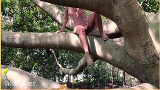 Wife Climbs Trees With No Panties On 5 Min