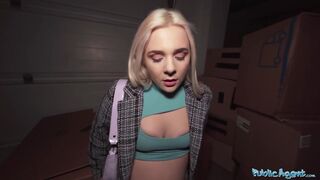 She Is A Sexy British Blonde Who Gets Fucked In Prague