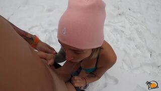 Polish Chick Goes Crazy On My Dick After Blowjob On The Snow With Crazy Dick And Owiaks