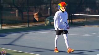 Mia Dior In Fucks Gibby The Clown After Playing Tennis