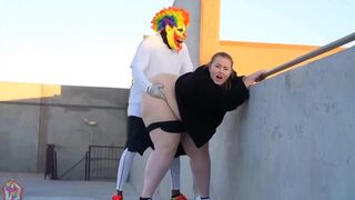 Mia Dior In Fucks Gibby The Clown After Playing Tennis