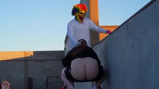 Mia Dior In Fucks Gibby The Clown After Playing Tennis