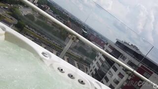 Ginger Lea And Miss Pussycat Have Some Outdoor Sunbathing Dildo Mutual Masturbation And Jacuzzi Time