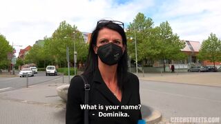 Czech Streets – Milf Enjoys a Vibrator in Public