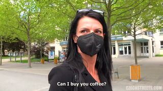 Czech Streets – Milf Enjoys a Vibrator in Public