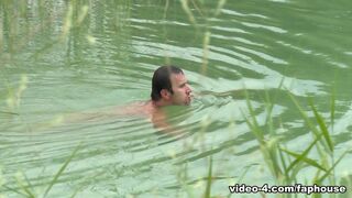 Stretch my tight anus by the lake - FapHouse