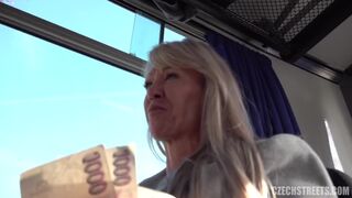 Luxurious Milf Fucked In A Public Bus