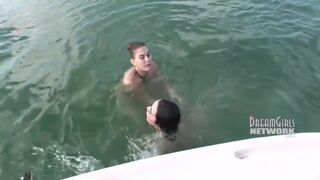 Two Naked Chicks Pee On A Boat 7 Min