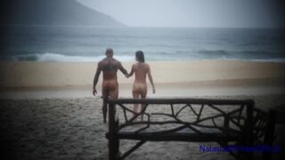 Public Beach Fuck - Real Amateur Couple - Renewing Vows And Beach Sex