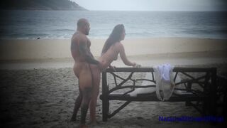 Public Beach Fuck - Real Amateur Couple - Renewing Vows And Beach Sex