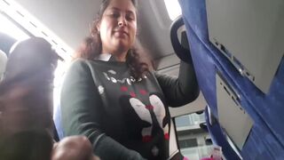 Seduces Milf To Suck&jerk His Dick In Bus 10 Min