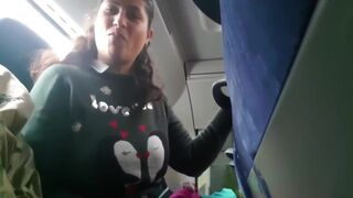 Seduces Milf To Suck&jerk His Dick In Bus 10 Min