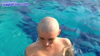 Lisa Fox - Romantic Bald Shaving Head Compilation With