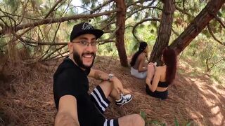 I Go Out To Exercise With My Two Friends And We End Up Having A Threesome Outdoors 7 Min