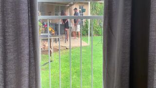 I Caught My Neighbours Fucking Outside In The Backyard 9 Min