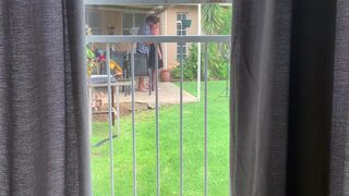 I Caught My Neighbours Fucking Outside In The Backyard 9 Min