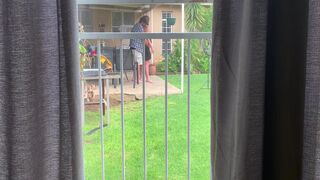 I Caught My Neighbours Fucking Outside In The Backyard 9 Min