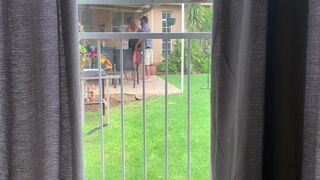 I Caught My Neighbours Fucking Outside In The Backyard 9 Min