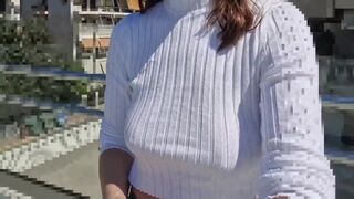 I Walk Around The City And Flash My Breasts In Public