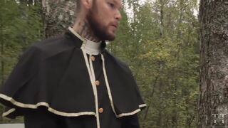 Fucking Wedding. .priest Bangs Bridesmaid Right Before The Wedding. 12 Min