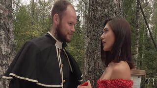 Fucking Wedding. .priest Bangs Bridesmaid Right Before The Wedding. 12 Min