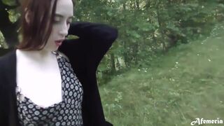 Passionately Fucking With A Friend In The Forest Where There Are Many Tourists 6 Min