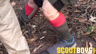 ScoutBoys Hung Scout Master fucks cute Ian Levine hard rough and raw