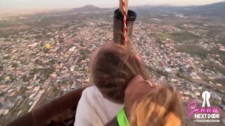 Risky Sex On A Hot Air Baloon Over The Mexico Pyramids