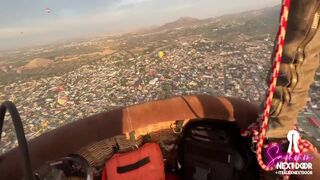 Risky Sex On A Hot Air Baloon Over The Mexico Pyramids