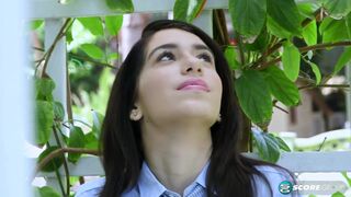 Joseline Kelly Takes Off Her Schoolgirl Uniform and Masturbates