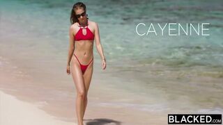 Cayenne Klein And Joss Lescaf In Spontaneous Bbc On Vacation 12 Min