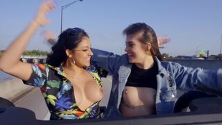 Road Trip Triple Threat - RealityKings with Vienna Black, Sofie Reyez, Serena Santos