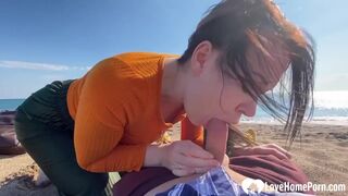 I got a great blowjob in the desert