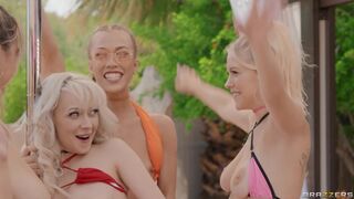 Big Naturals Get Soaked With Ricky Johnson, Diana Grace, Ava Sinclaire, Jazlyn Ray, Chloe Surreal - Brazzers