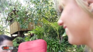 Girl Next Door Getting Banged In Her Yard