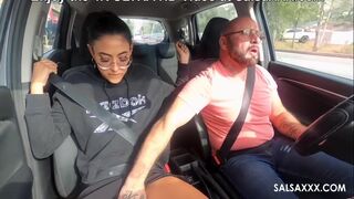 Salsa Xxx - Please Drive Safe! Cute Latina Krista Reves Gets Fucked In The Car For