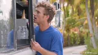 Jade Screams For Ice Cream With Michael Vegas, Jade Amber - Brazzers