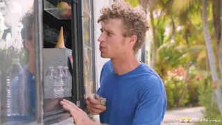 Jade Screams For Ice Cream With Michael Vegas, Jade Amber - Brazzers