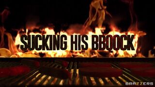 Sucking His Bbqock With Scott Nails, Azul Hermosa - Brazzers