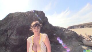 Lana Kendrick - Topless Beach 2