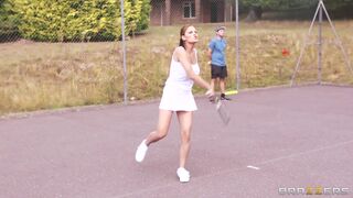 Why We Love Women's Tennis With Abbie Cat, Jay Snakes, Yuffie Yulan - Brazzers